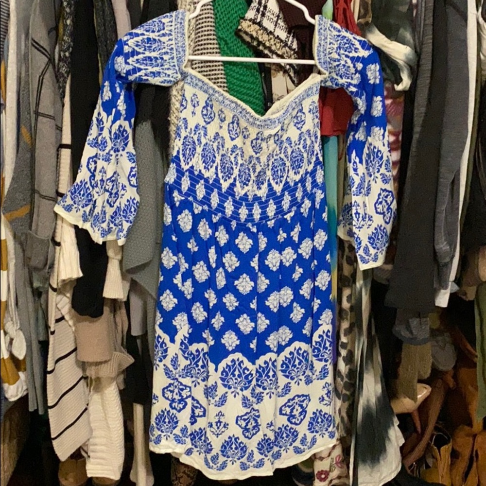 Off the shoulder dress